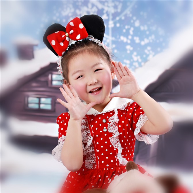 大声的呼喊我爱你妈妈！