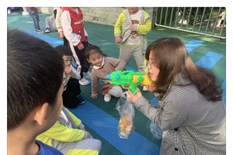 早慧华夏城园防拐骗演练活动，为孩子创建美好成长环境