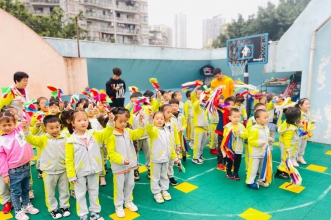 奔跑吧，宝贝 | 早慧归谷园篮球运动会开幕式活力无限
