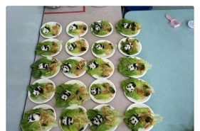 早慧华夏园"舌尖上的美味之熊猫饭团DIY"其乐无穷
