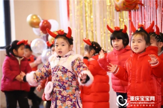 爱弥儿理工分园萌娃迎新年文艺汇演 欢乐闹新春