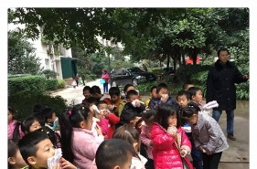 早慧江北园消防演练 孩子们体验火灾逃生
