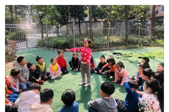早慧新城丽园玩转传统民间游戏 开启别样童年韵味之旅