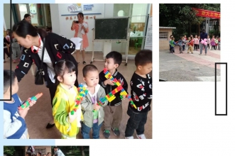 【上朗·新尚城幼儿园】举行幼儿防拐骗安全演练活动