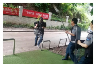 安全教育 | 上朗新尚城"防暴"演练，牢筑安全线护童年！