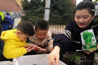 播种爱·收获爱 | 早慧渝北园蔬菜种植和销售活动 感受丰收的喜悦